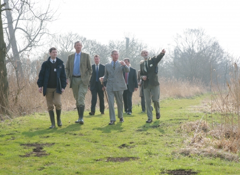 HRH Prince Charles Fen Project