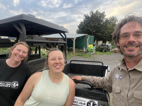 Left to right: Nicky Hennessy, Jenny Rhymes & Henry Stanier