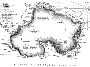 Whittlesea Mere Map
