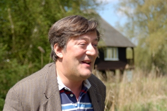 Stephen Fry at the Great Fen