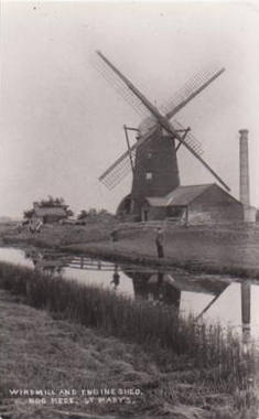 Ugg mere windmill and steam engine