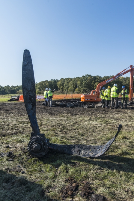 Spitfire excavation