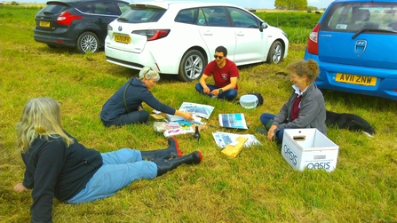 A site visit to Water Works with Natural England and UEL