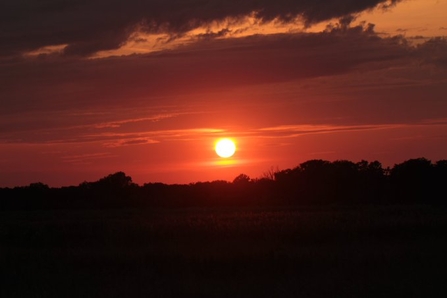 Great Fen sunset