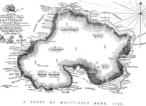 Whittlesea Mere Map